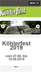 Mobile Screenshot of koehlerfest-frammersbach.de