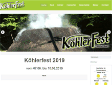 Tablet Screenshot of koehlerfest-frammersbach.de